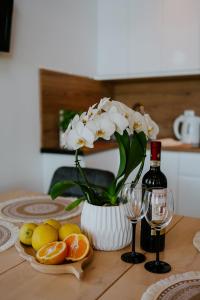 Domek Wichrówka z widokiem na góry