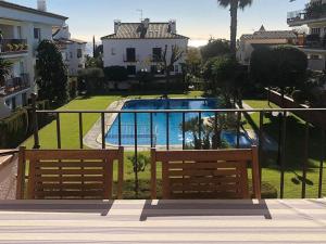 Apartament cèntric amb piscina comunitaria