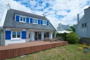 Maisons de vacances Maison d-Heol I Grande terrasse & vue mer : photos des chambres