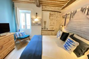 Appartements La Sanverine beautiful renovated duplex - historic center Vence : photos des chambres