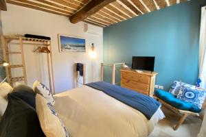 Appartements La Sanverine beautiful renovated duplex - historic center Vence : photos des chambres