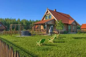 Żuraw - Mazurska Chata z Jacuzzi - Mniodunsken