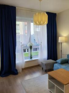 Modern apartments in a new building