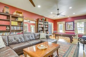 Riverfront Denton Estate on 7 Acres w Heated Pool