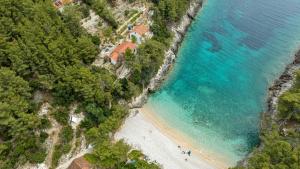 Seaside secluded apartments Cove Bratinja Luka, Korcula - 4434