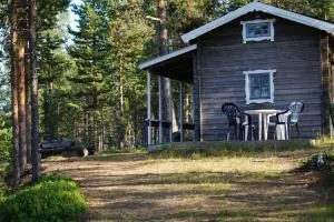 Kleines Ferienhaus in Arvidsjaur mit Sauna - Lomträsk