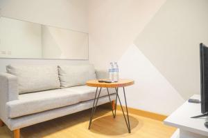 Homey and Nice 1BR at The Mansion Kemayoran Apartment By Travelio