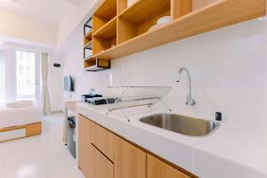 Restful Studio Room Tokyo Riverside PIK 2 Apartment By Travelio