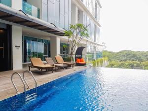 Good Deal and Minimalist 1BR Brooklyn Alam Sutera Apartment By Travelio