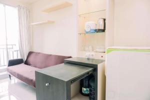 Minimalist Studio at Akasa Pure Living BSD Apartment By Travelio