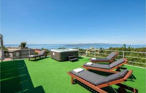 Amazing Home In Bast With House A Panoramic View