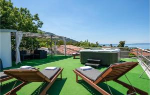 Amazing Home In Bast With House A Panoramic View