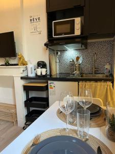 Appartements Gite Le Nid Douillet 18m2 2 personnes : photos des chambres