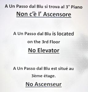 A un passo dal blu