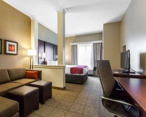 King Suite - Non-Smoking room in Comfort Suites-Youngstown North