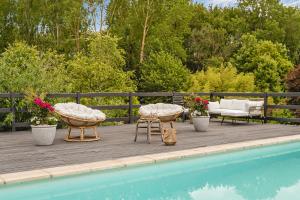Villas Elegante demeure avec piscine a 1h20 de Paris : photos des chambres