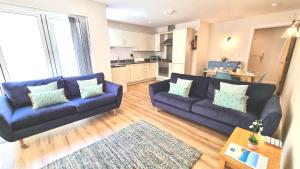 Beach House Two Bedroom Apartment with Rear View (Dog Friendly) room in The Beach House & Porth Sands Apartments