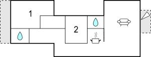 Appartamento con 2 Camere da Letto