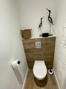 Maisons de vacances Superbe Maison renovee - Tregomeur : photos des chambres
