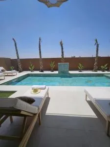 Domaine de Kali, villa 2 au calme, piscine privée - El Harkat