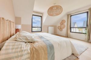 Maisons de vacances 450m de la plage, grande maison pour 10 : photos des chambres