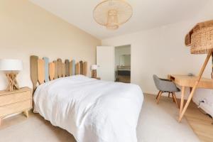Maisons de vacances 450m de la plage, grande maison pour 10 : photos des chambres