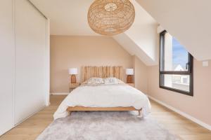 Maisons de vacances 450m de la plage, grande maison pour 10 : photos des chambres