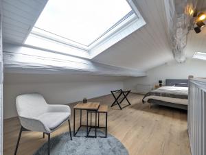 Appartements Le PRESTIGE 152 proche aeroport -gare Lyon -groupama stadium-ldlc arena : photos des chambres