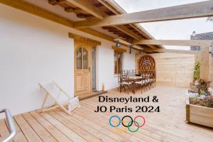 Maisons de vacances La Charmante - 4bdr - Barbecue - Disney & Paris : photos des chambres