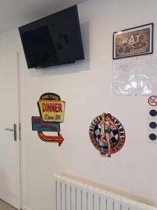 GITE AMERICAN DINER sur la site THE FARM OUEST capacité 7 personnes