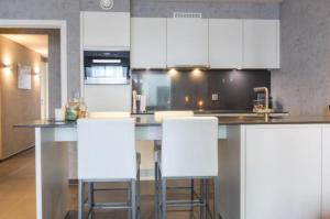 Luxe appartement met 2 terrassen en 2 slaapkamers en gratis fietsen