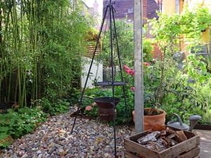 Wohnung in Wismar mit Garten