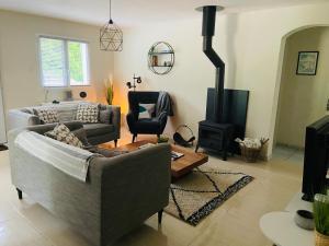 Private riverside villa with breathtaking views