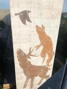 Apartament Street Art ZASPA - wśród murali