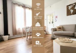 "Bambou Zen" - 5 couchages - Vieux Tours
