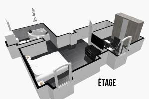 Appartements U Casone, B&W modern apartment, Spa, Wifi, Air-conditioning, Free parking, Decreasing prices : photos des chambres