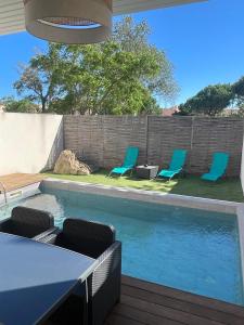 Villa design Cap dAgde piscine et plage