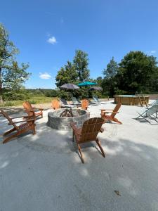 Maisons de vacances L'Eperonnette, cozy house with swimming pool, surrounded by vineyard, near St Emilion : photos des chambres