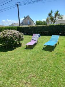 Maisons de vacances Maison 100m de la plage les pieds dans l'eau : photos des chambres