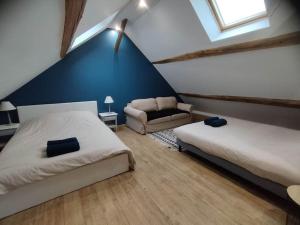 Maisons de vacances Maison familiale avec jardin 12- Disney 40-Paris : photos des chambres