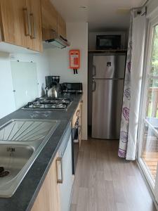 mobil home moderne et spacieux