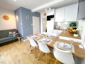 APARTAMENT 6B BLUE MARINE Poddąbie Basen odkryty brodziki plac zabaw - Поддомб'є