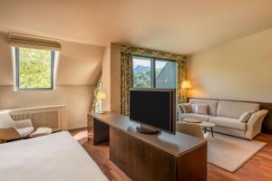 Sky Suite with garden view & Lounge Access room in Sheraton Grand Salzburg