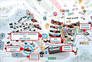 Appartements Appartement le Dahu Risoul 1850 : photos des chambres