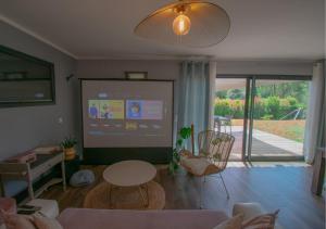 Villas Maison 110m2, piscine, 3ch : photos des chambres