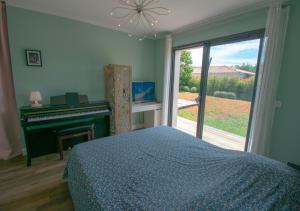 Villas Maison 110m2, piscine, 3ch : photos des chambres