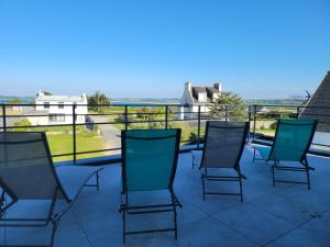 Villa LEstran Terrasse vue mer 4ch 10 pers Plages à pied GR34 en Côte des Légendes