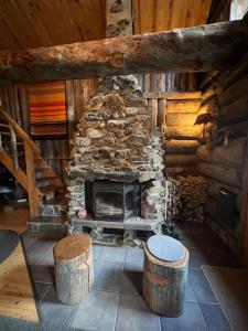 Lapland Log Chalet Cabin Ukko-Kelo Luosto
