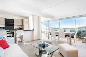 La Napoule plage et vue mer