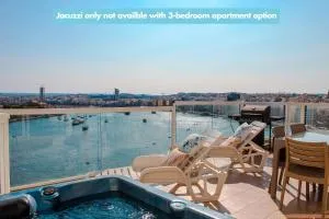 Exceptional Tigne Seafront Apartments by Shortletsmalta - Sliema